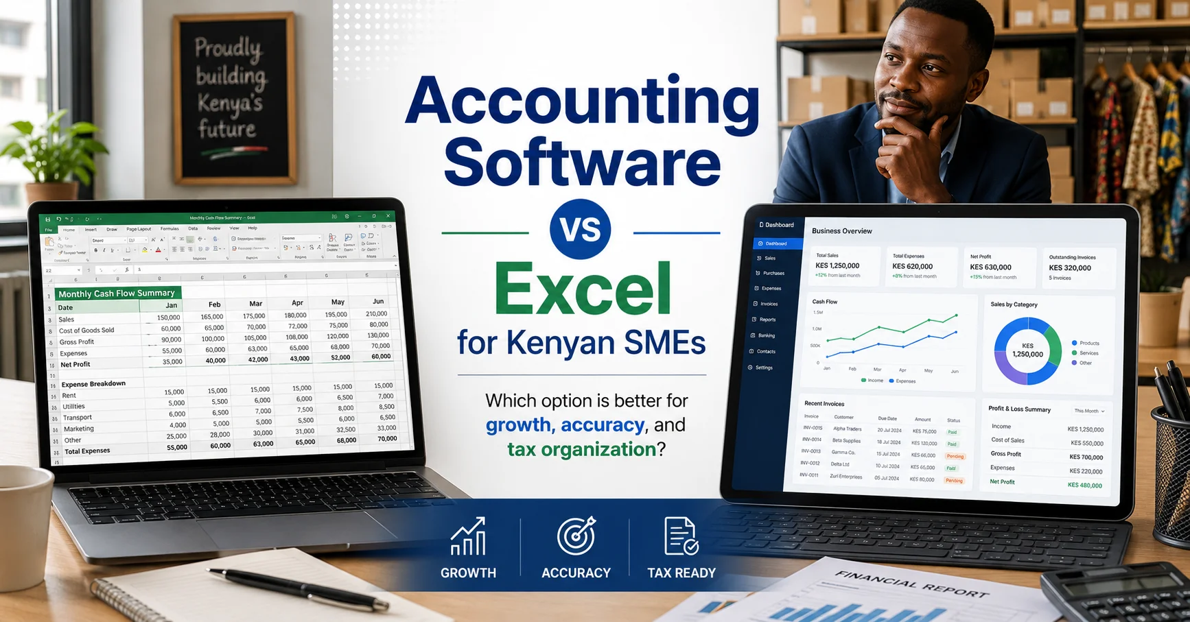Accounting Software vs Excel for Kenyan SMEs