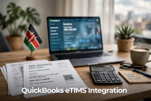 QuickBooks eTIMS Integration for KRA tax invoices in Kenya