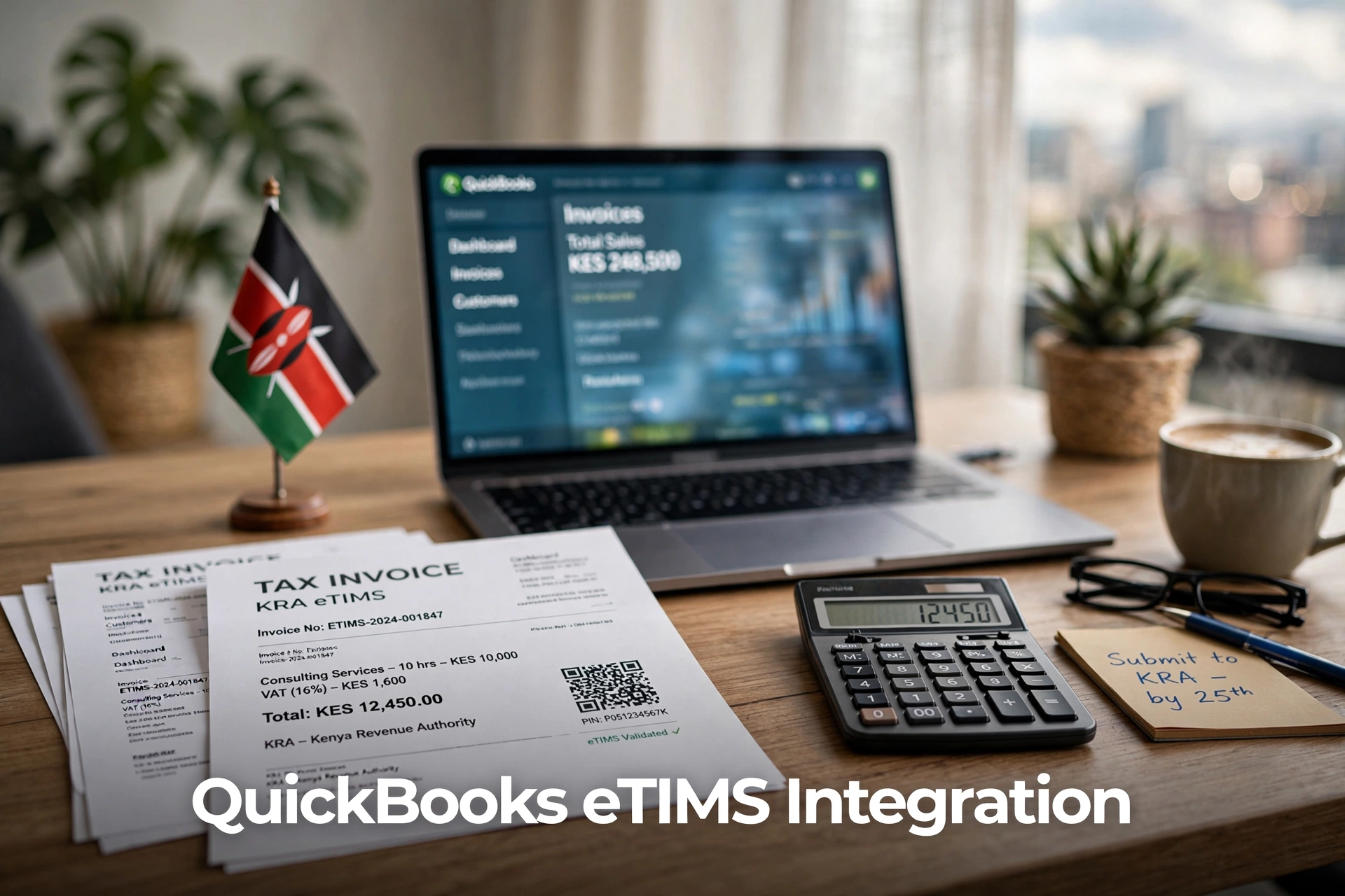 QuickBooks eTIMS Integration for KRA tax invoices in Kenya